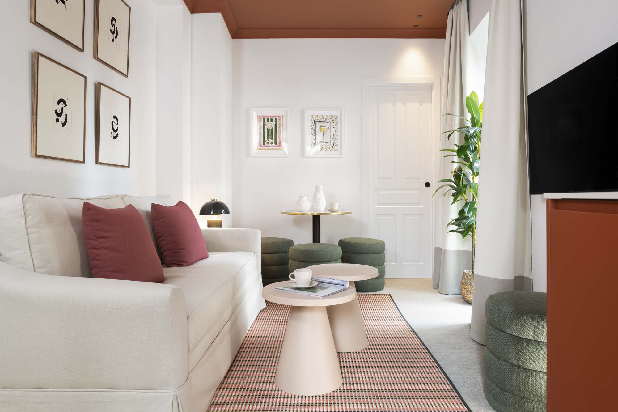 Casa Bedoya Suite con balcón salón