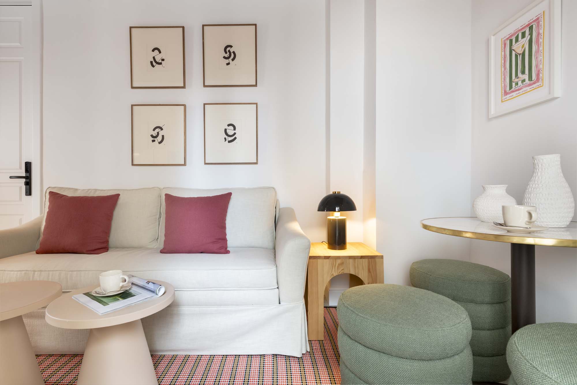 Casa Bedoya Suite con balcón salón