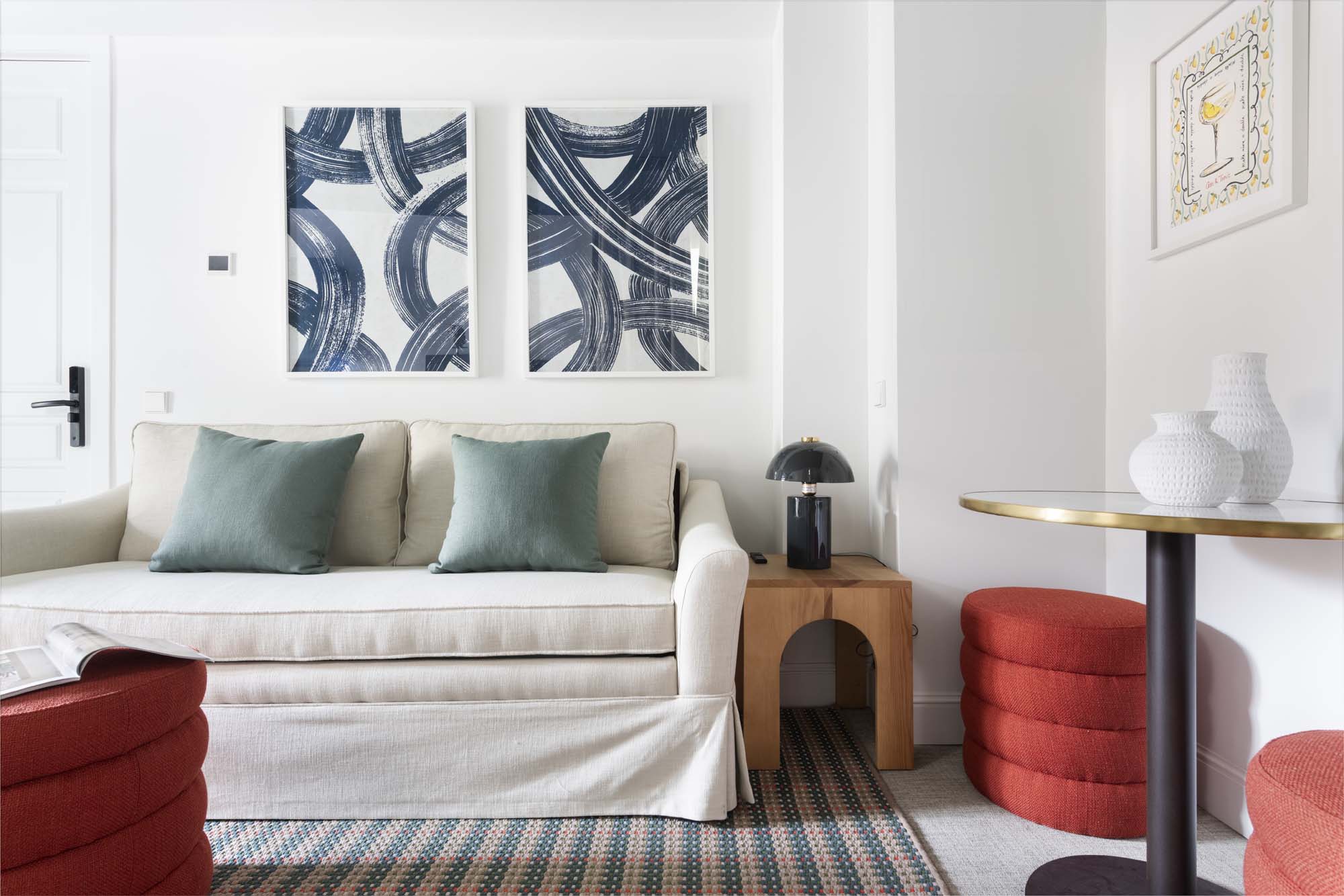 Casa Bedoya Suite con balcón salón