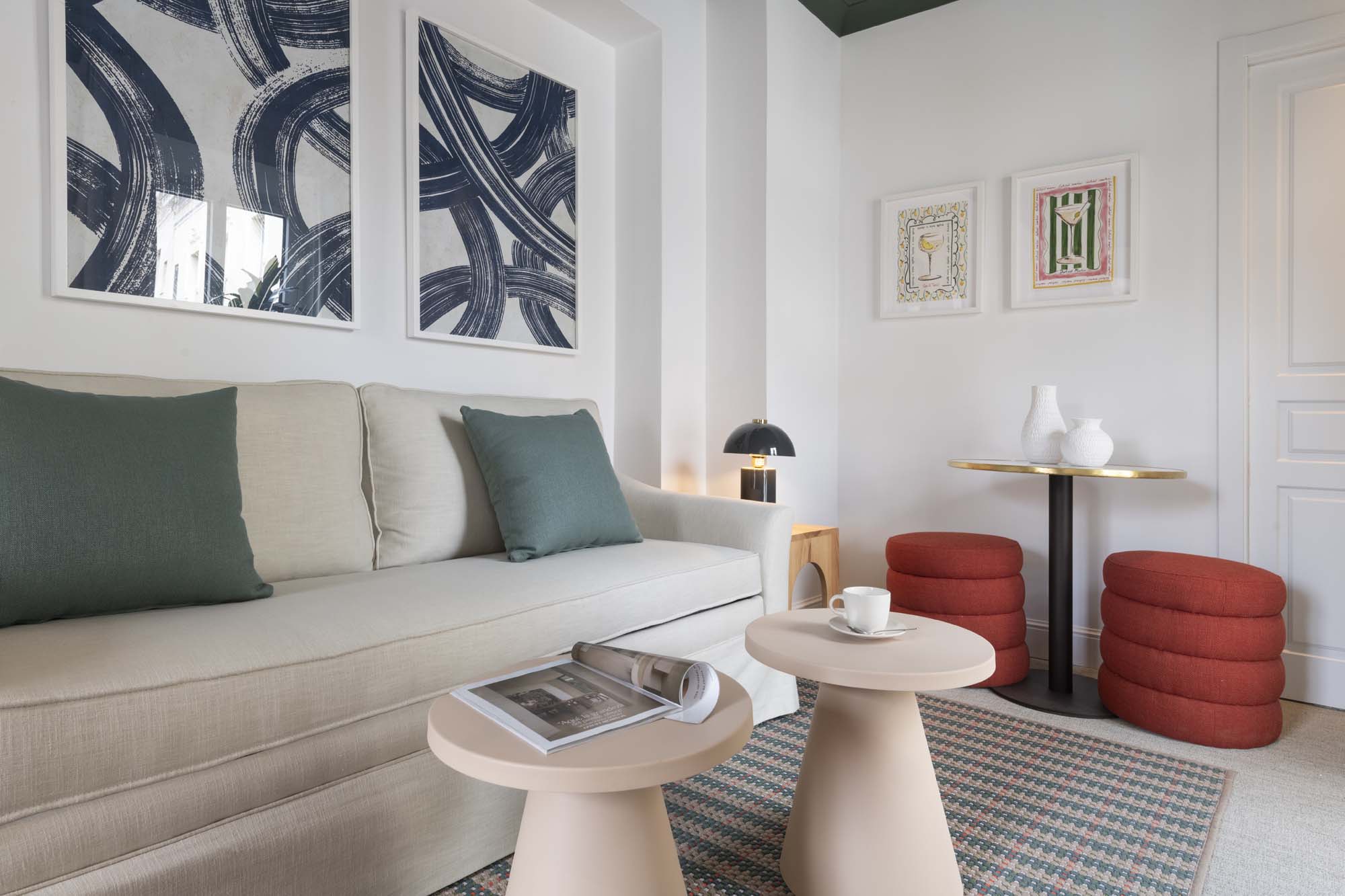 Casa Bedoya Suite con balcón salón